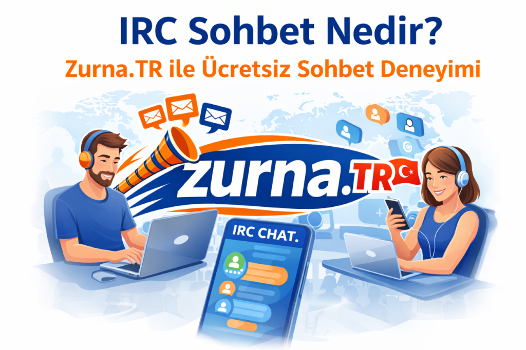 IRC Sohbet Nedir? Zurna.TR ile Ücretsiz Sohbet Deneyimi